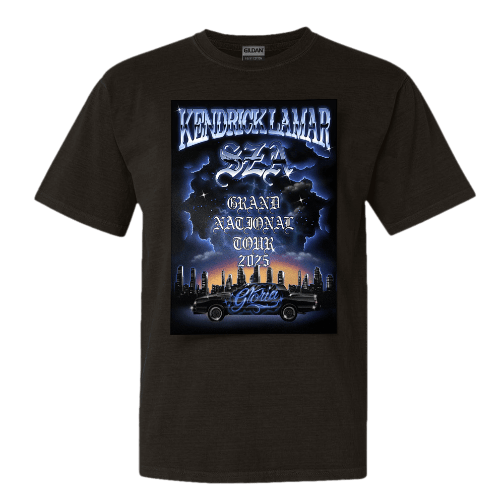 Grand National Tour Merch Kendrick Lamar Grand National Tour 2025 T-Shirt Gifts For Music Fans