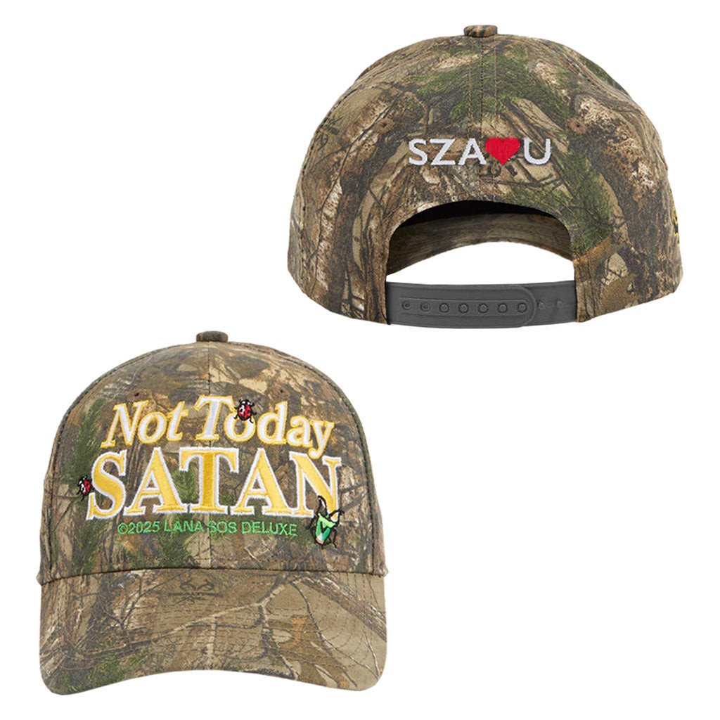 Grand National Tour Merch Not Today Satan Camo Hat SZA Merch Gifts For Music Lovers Grand National Tour Merch Not Today Satan Camo Hat SZA Merch Gifts For Music Lovers