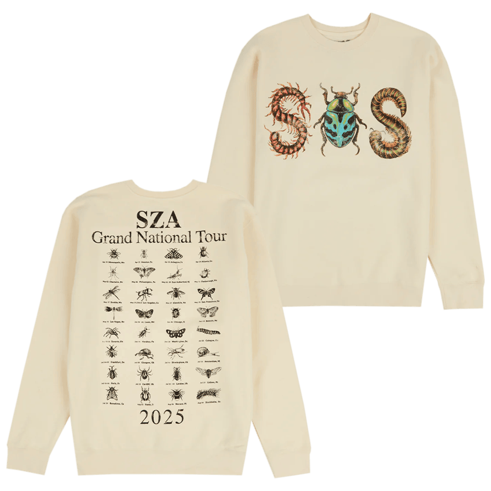 Grand National Tour Merch SZA SOS Deluxe Sweatshirt SZA Merch Awesome Father's Day Gifts Grand National Tour Merch SZA SOS Deluxe Sweatshirt SZA Merch Awesome Father's Day Gifts