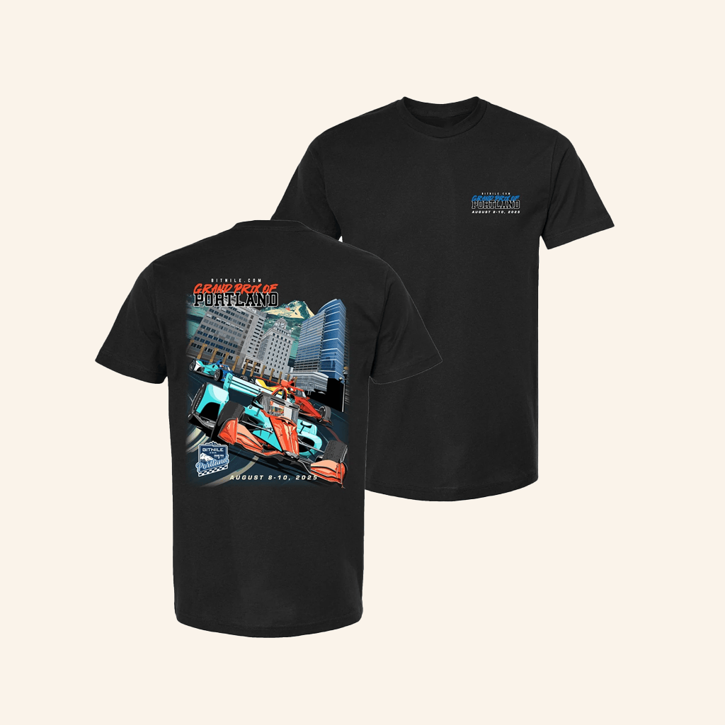 Grand Prix Gear Merch 2025 Grand Prix Of Portland Event Black T-Shirt Best Gifts For Friends Grand Prix Gear Merch 2025 Grand Prix Of Portland Event Black T-Shirt Best Gifts For Friends