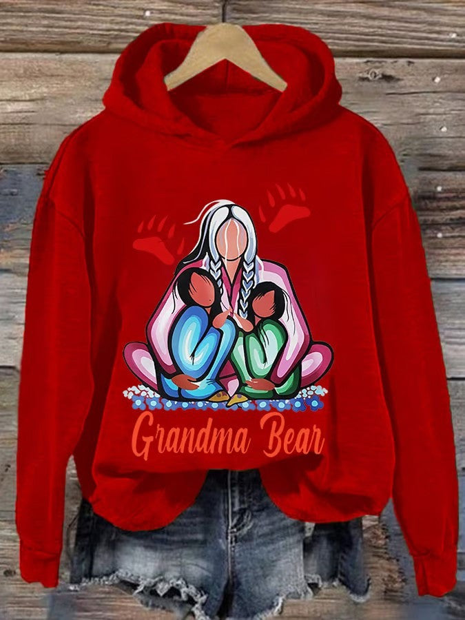 Grandma Bear Hoodie Grandmother Hoodie Gifts For Mother's Day Grandma Bear Hoodie Grandmother Hoodie Gifts For Mother's Day