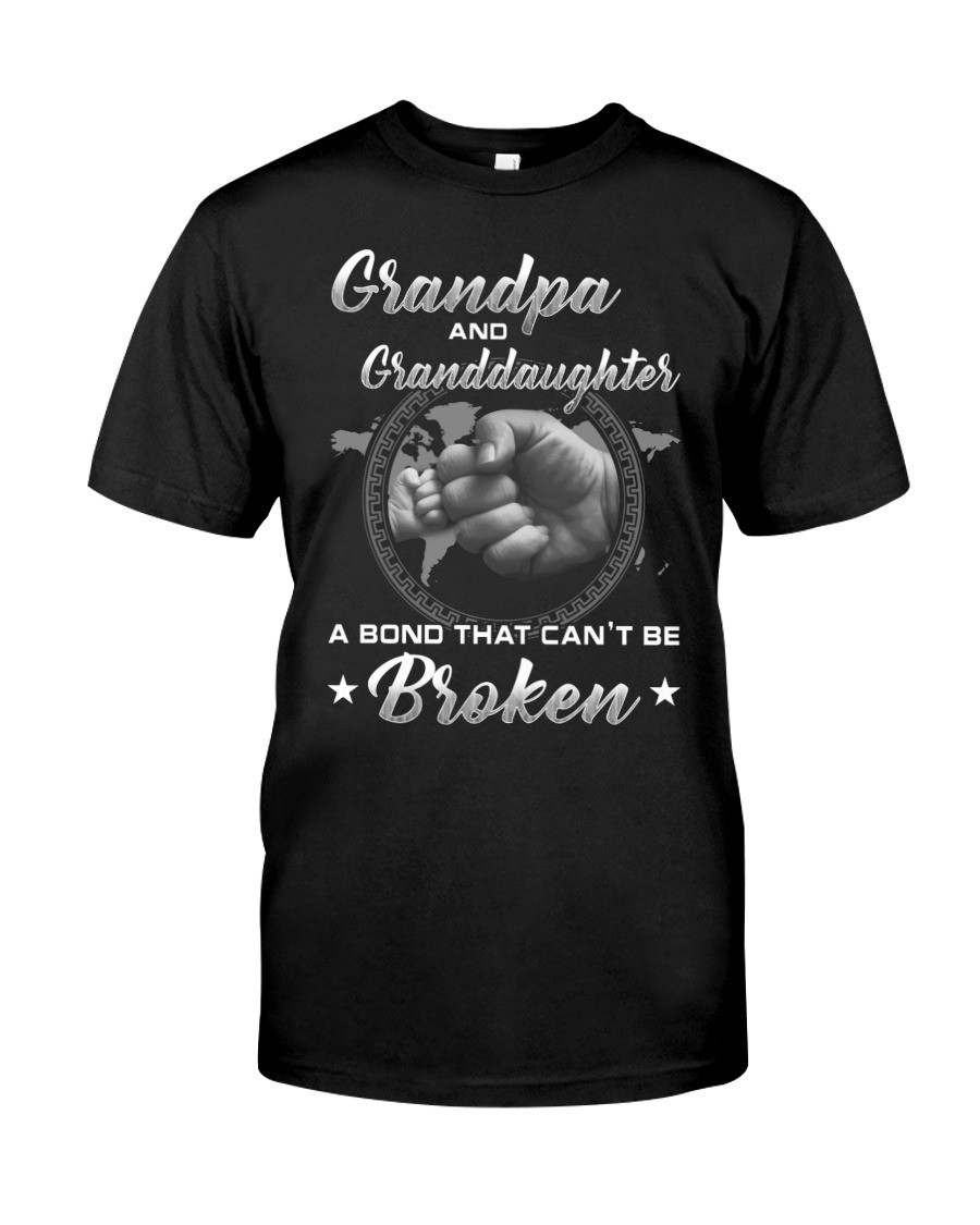 Grandpa and Granddaughter Classic T-Shirt Gift For Grandpa, Family