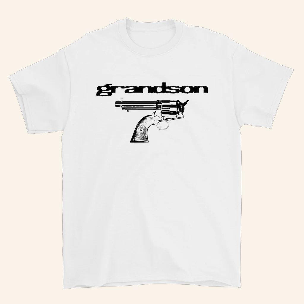 Grandson Music Merch Revolver T-Shirt Unique Gifts For Music Lovers