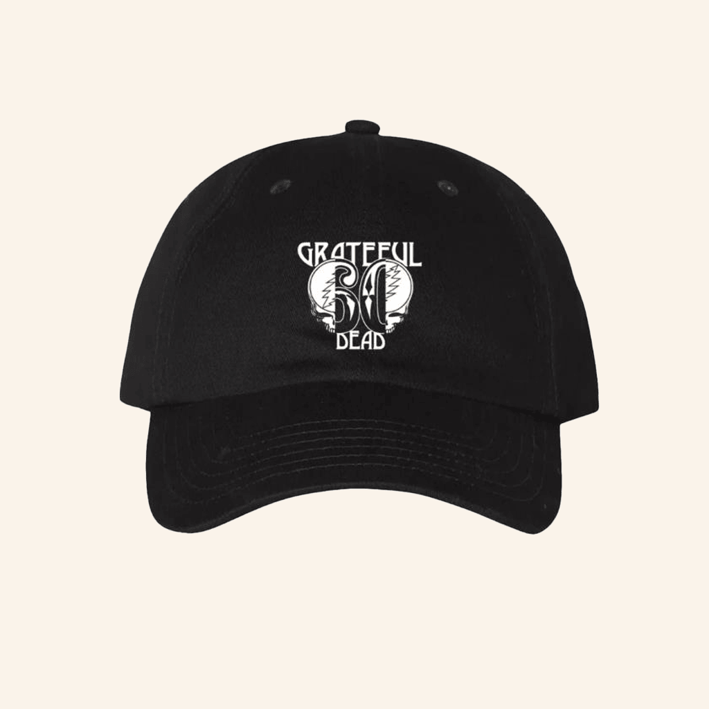 Grateful Dead Merch 60Th Anniversary Hat Best Gifts For Dad