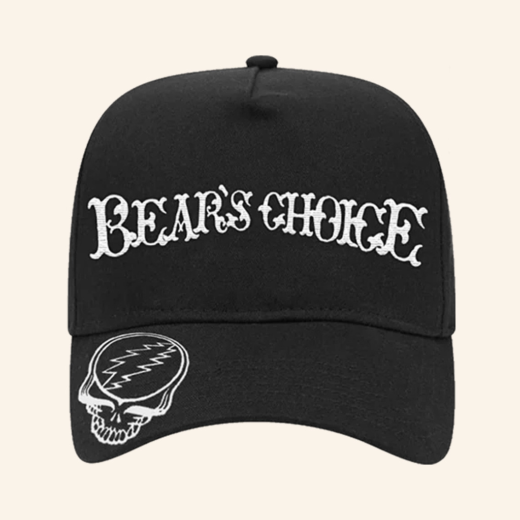 Grateful Dead Merch Bear's Choice Hat Music Related Gifts For Guys Grateful Dead Merch Bear's Choice Hat Music Related Gifts For Guys