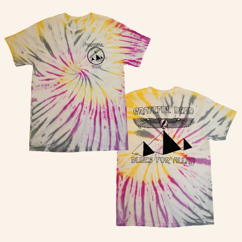 Grateful Dead Merch Blues For Allah Tie Dye T-Shirt Music Lover Gift Ideas For Him Grateful Dead Merch Blues For Allah Tie Dye T-Shirt Music Lover Gift Ideas For Him
