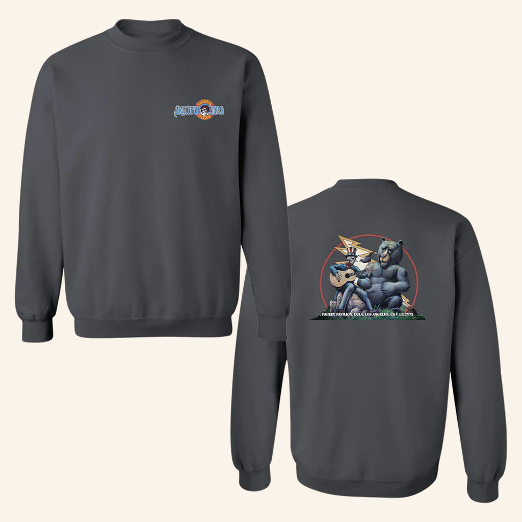 Grateful Dead Merch Dave's Picks Vol 5 Crewneck Sweatshirt Birthday Present For Husband Grateful Dead Merch Dave's Picks Vol 5 Crewneck Sweatshirt Birthday Present For Husband