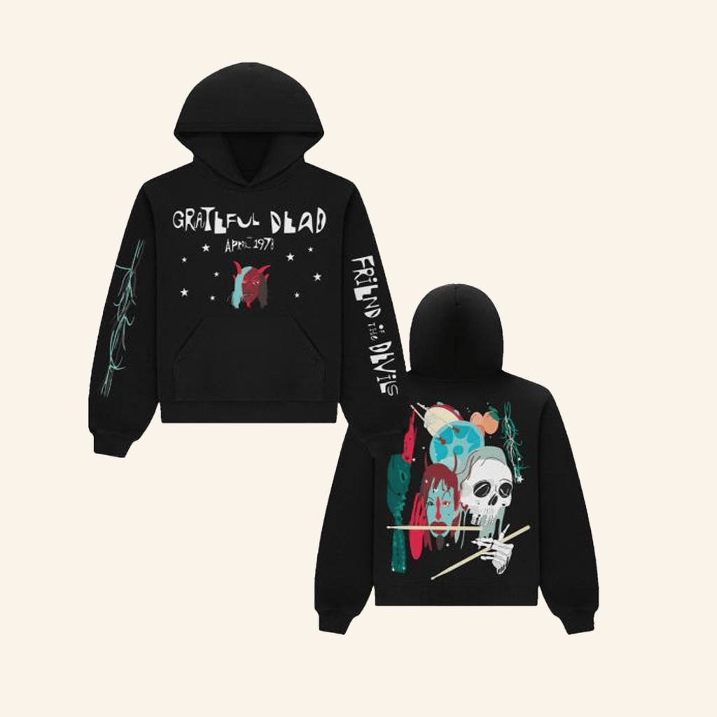 Grateful Dead Merch Friend Of The Devils Hoodie Gifts For Dad Grateful Dead Merch Friend Of The Devils Hoodie Gifts For Dad