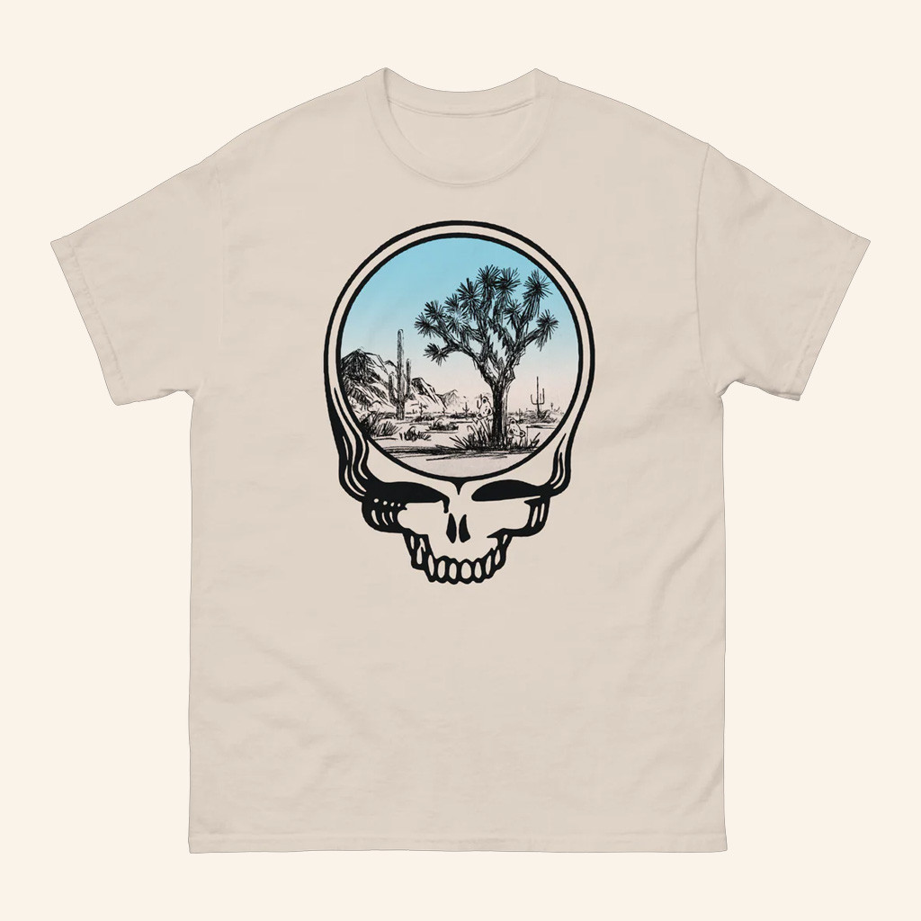 Grateful Dead Merch The Desert T-Shirt Gifts For Music Enthusiasts Grateful Dead Merch The Desert T-Shirt Gifts For Music Enthusiasts