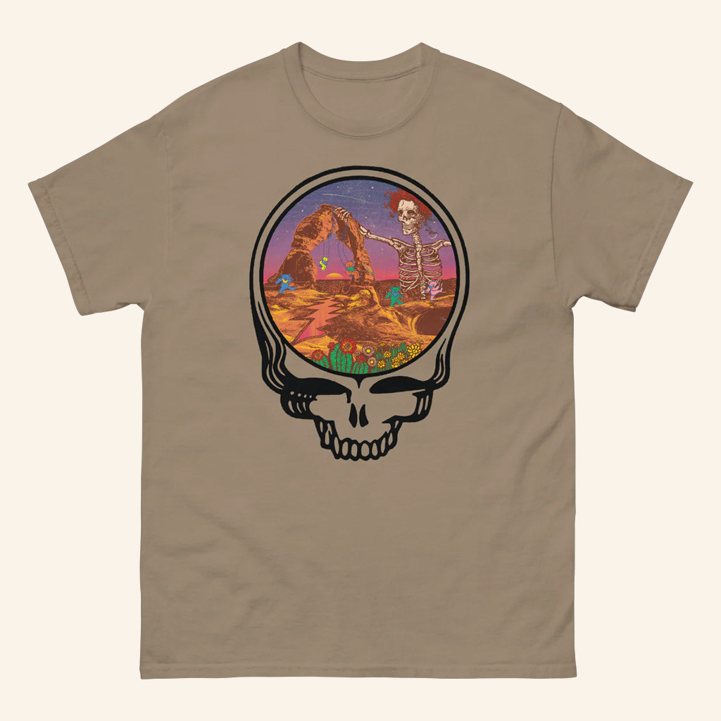 Grateful Dead Merch The Moab T-Shirt Music Gift Ideas For Guys