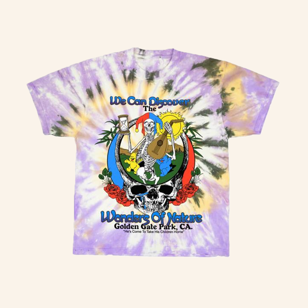 Grateful Online Ceramics Merch Wonders Of Nature Tie Dye T-Shirt Gifts For Friends Grateful Online Ceramics Merch Wonders Of Nature Tie Dye T-Shirt Gifts For Friends