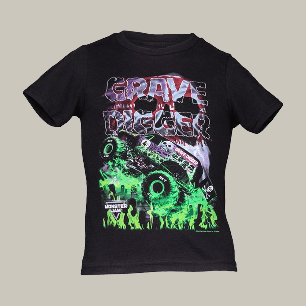 Grave Digger Ghost Eyes T-Shirt Monster Jam Clothes Boyfriend Gift Ideas