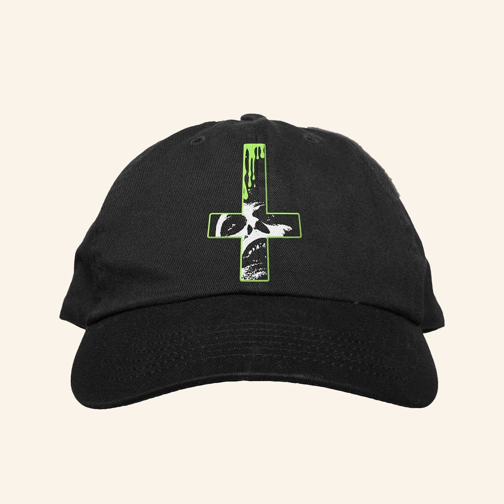 Graveyard Goods Merch Unclean Spirit Captain Howdy Embroidered Hat Keep Away The Sow Is Mine