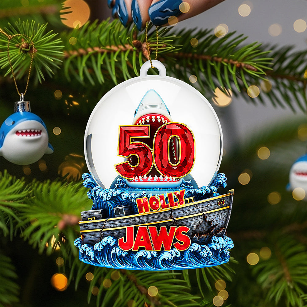 Great Bite Ornament - Personalized Gifts For Movie Lovers - Cute Christmas Tree Gift Idea