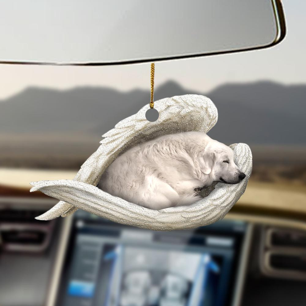 Great pyrenees sleeping angel great pyrenees lovers ornament