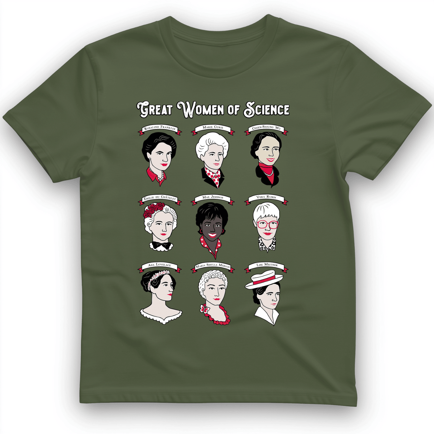 Great Women Of Science Tee Shirt Humorous Clothes Best Gifts For Meme Lovers
