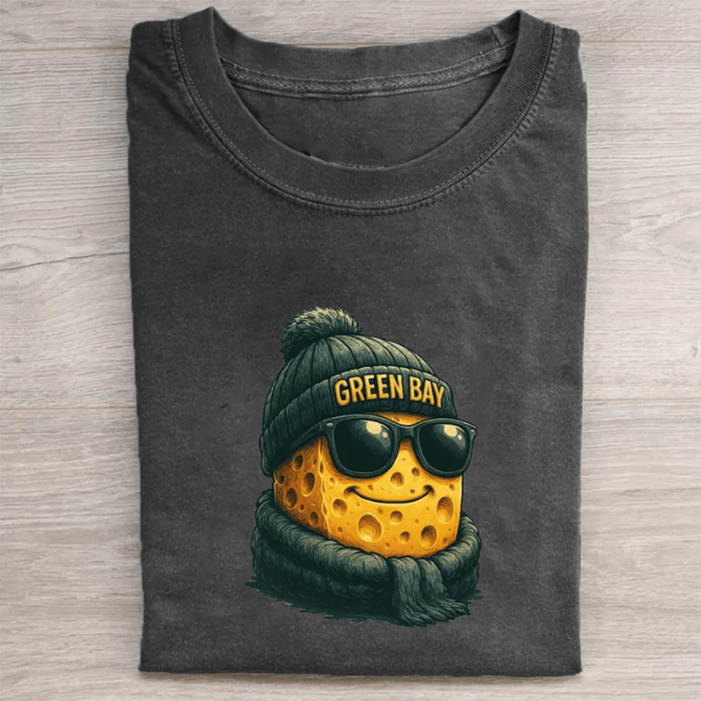 Green Bay Football Mascot T-Shirt Game Day Clothing Best Gifts For Football Fans