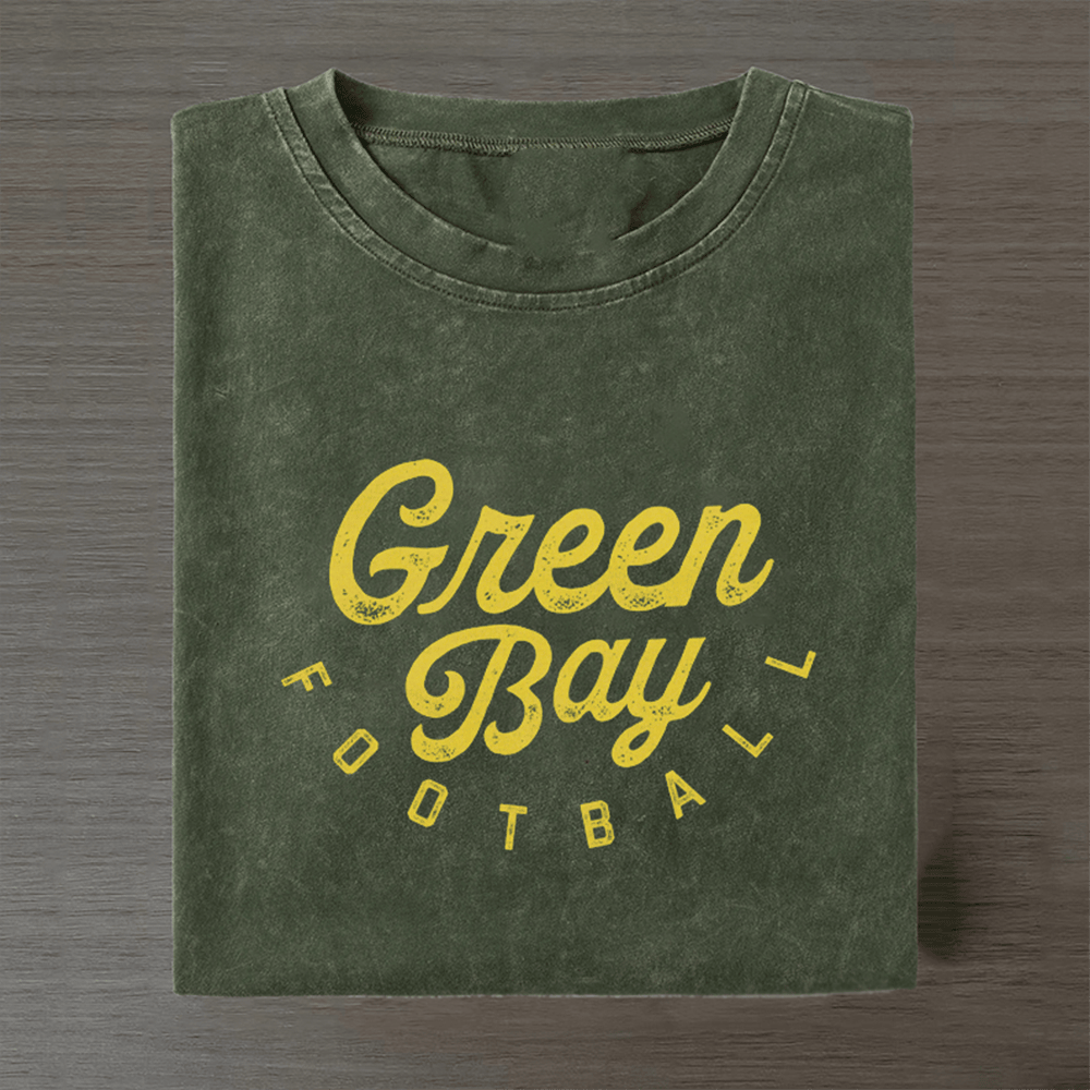 Green Bay Football T-Shirt Game Day Clothes Gifts For Guys Who Like Football