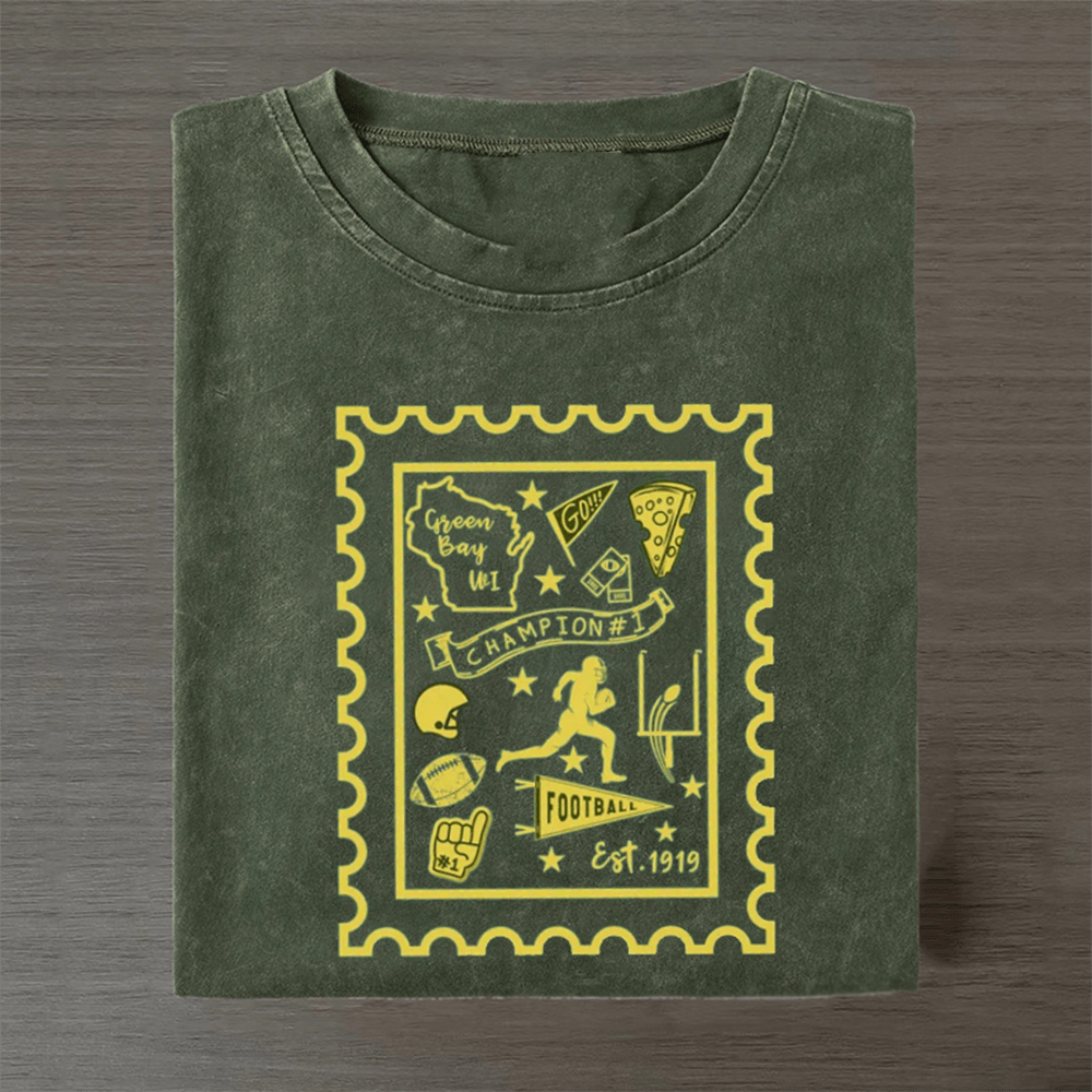 Green Bay Football T-Shirt Game Day Clothing Best Presents For Football Lovers