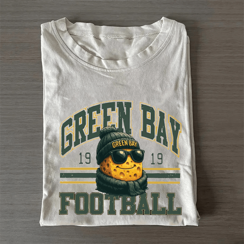 Green Bay Football T-Shirt Game Day Clothing Unique Gift For Football Fan
