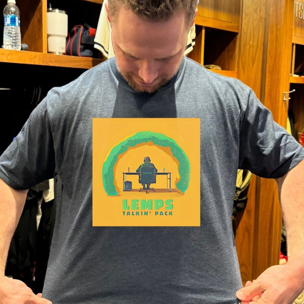 Green Bay Packers Gameday Lemps Talkin Pack T Shirt