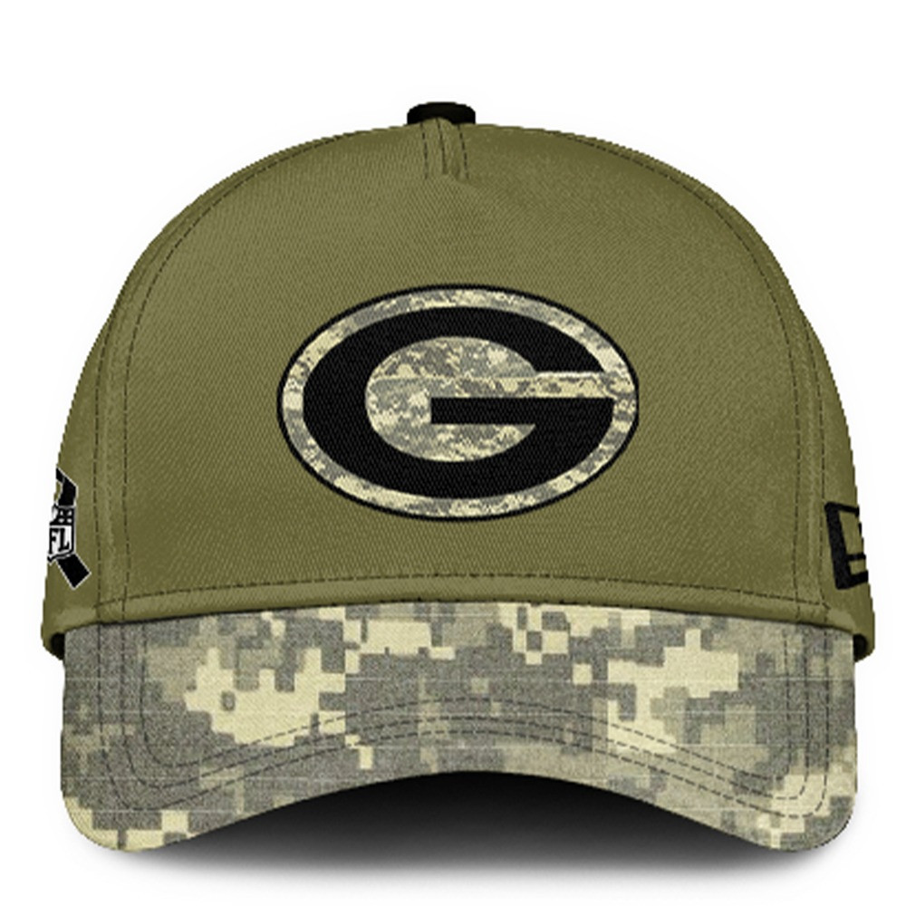 Green Bay Packers Salute to Service Club Limited Edition Camo Hoodie Gift For Packers Fans