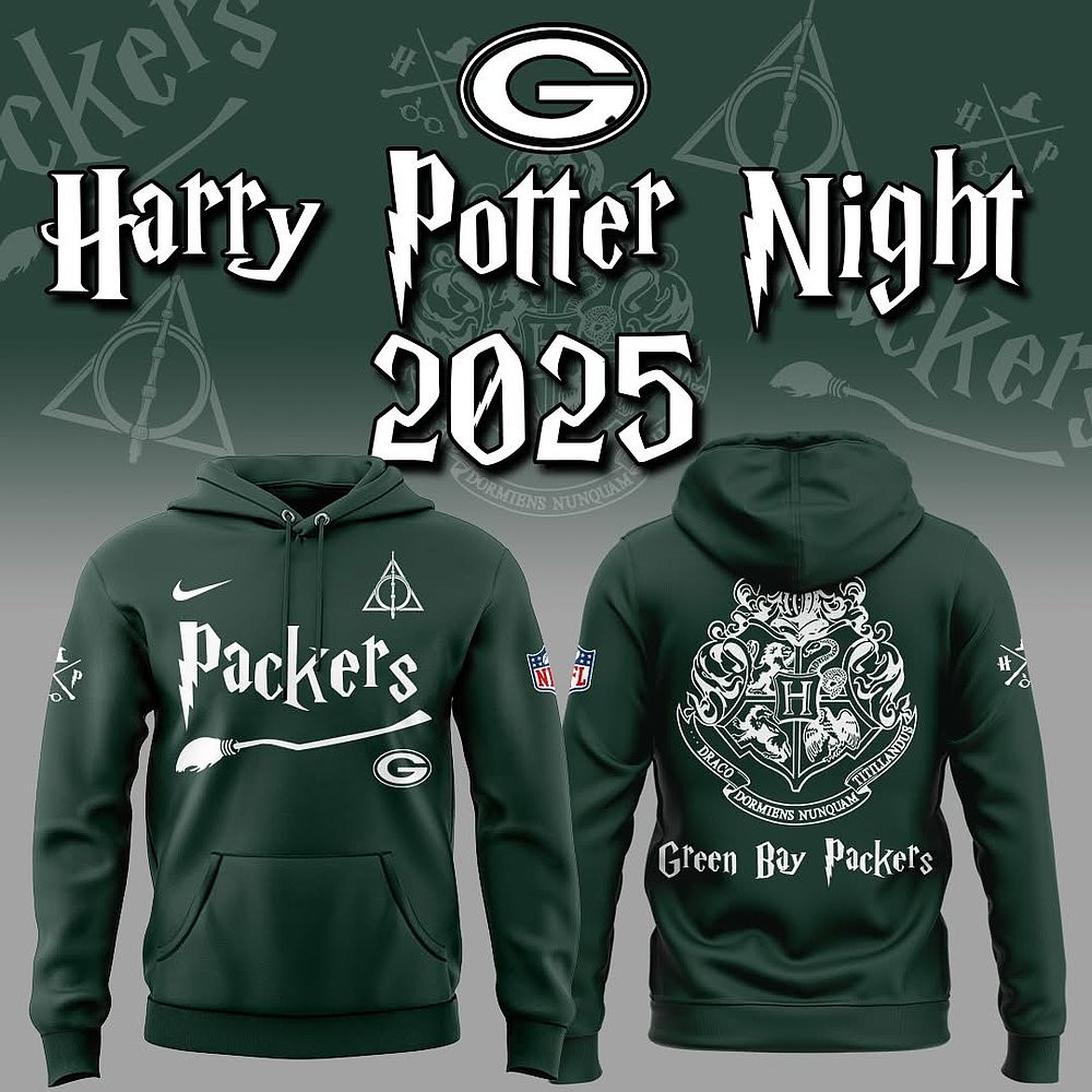 Green Bay Packers x Harry Potter Limited Hoodie