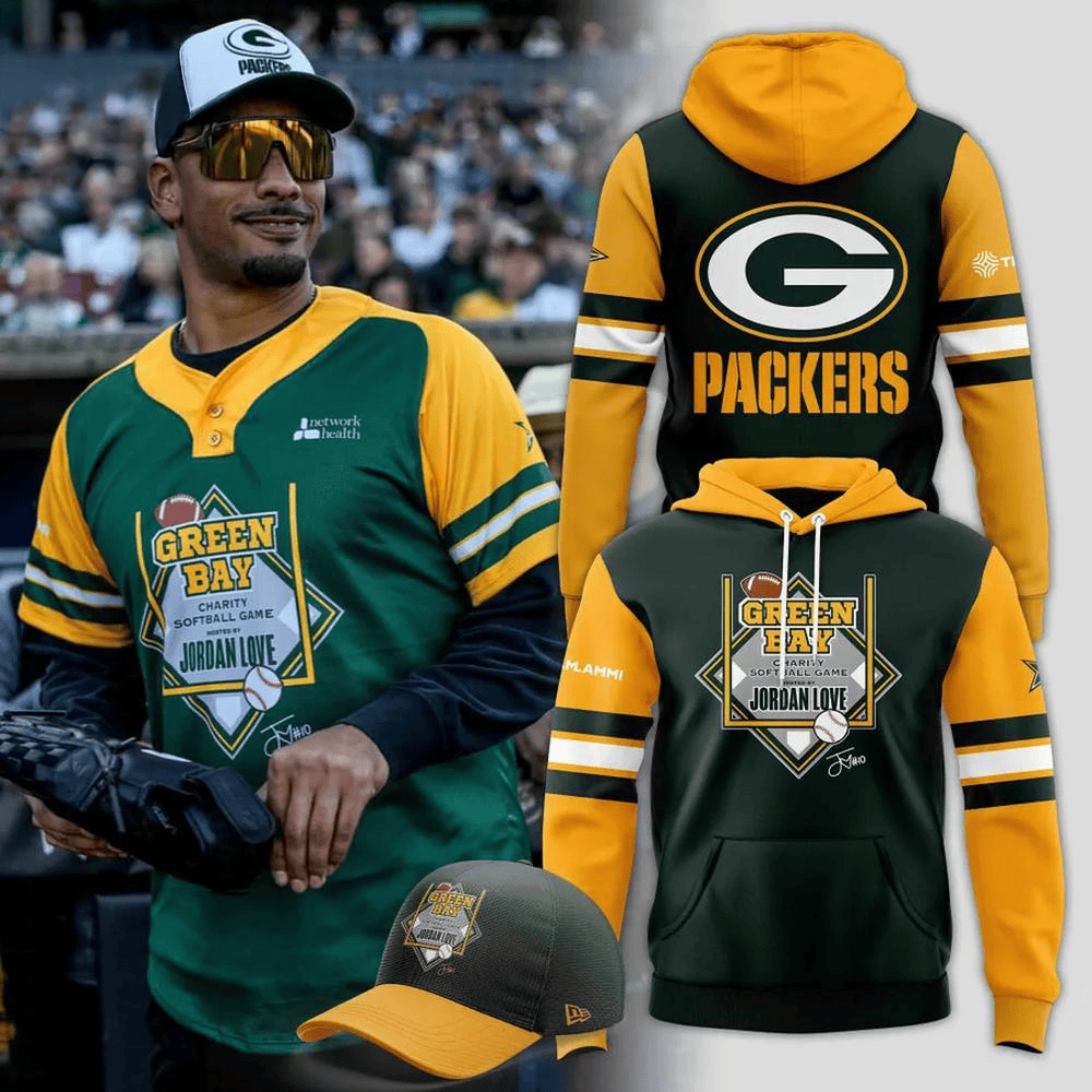 Green Bay Packers x Jordan Love Special Edition Hoodie Presents For Football Lovers