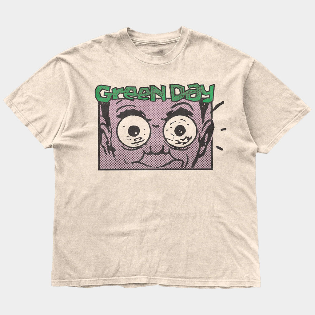 Green Day Merch Bulging Eye Guy T-Shirt Green Day Shirt Birthday Gift For BFF Green Day Merch Bulging Eye Guy T-Shirt Green Day Shirt Birthday Gift For BFF