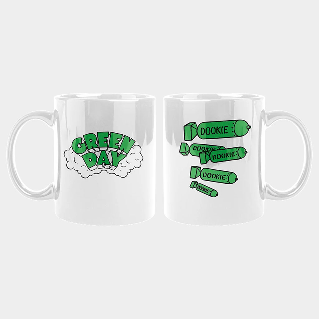 Green Day Merch Dookie Bomb Mug Green Day Mug Birthday Gift For Friends-1 Green Day Merch Dookie Bomb Mug Green Day Mug Birthday Gift For Friends-1