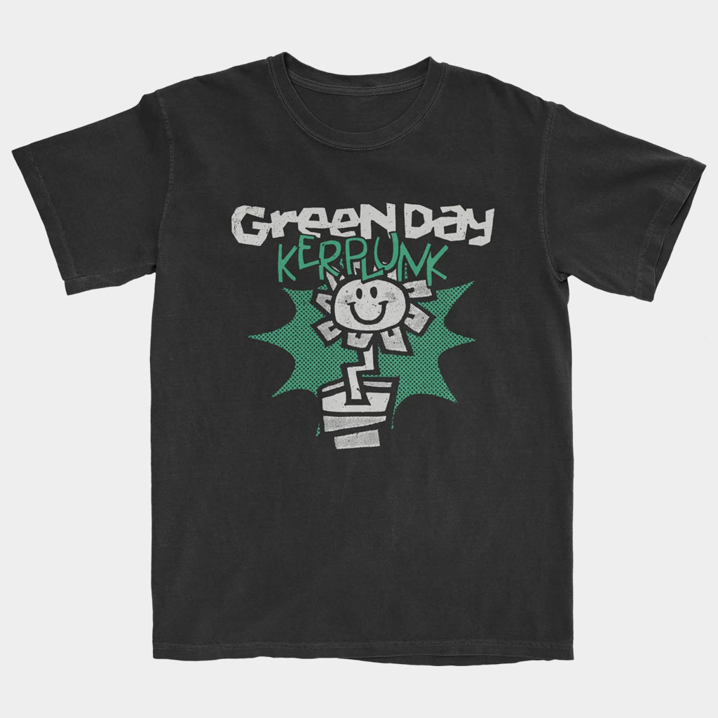 Green Day Merch Kerplunk Vintage Flower T-Shirt Green Day Shirt Best Gifts For Husband