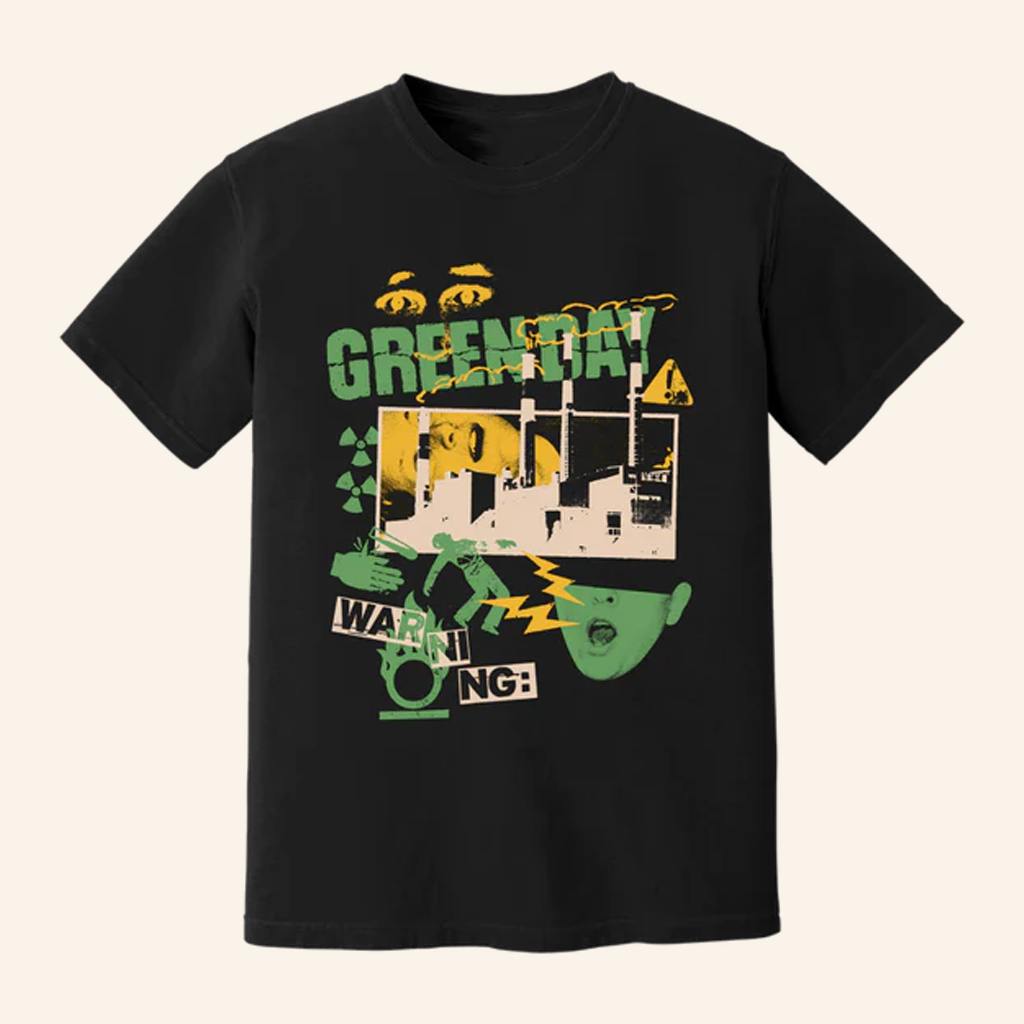 Green Day Merch Power Plant T-Shirt Gift Ideas For Rock Lovers Green Day Merch Power Plant T-Shirt Gift Ideas For Rock Lovers