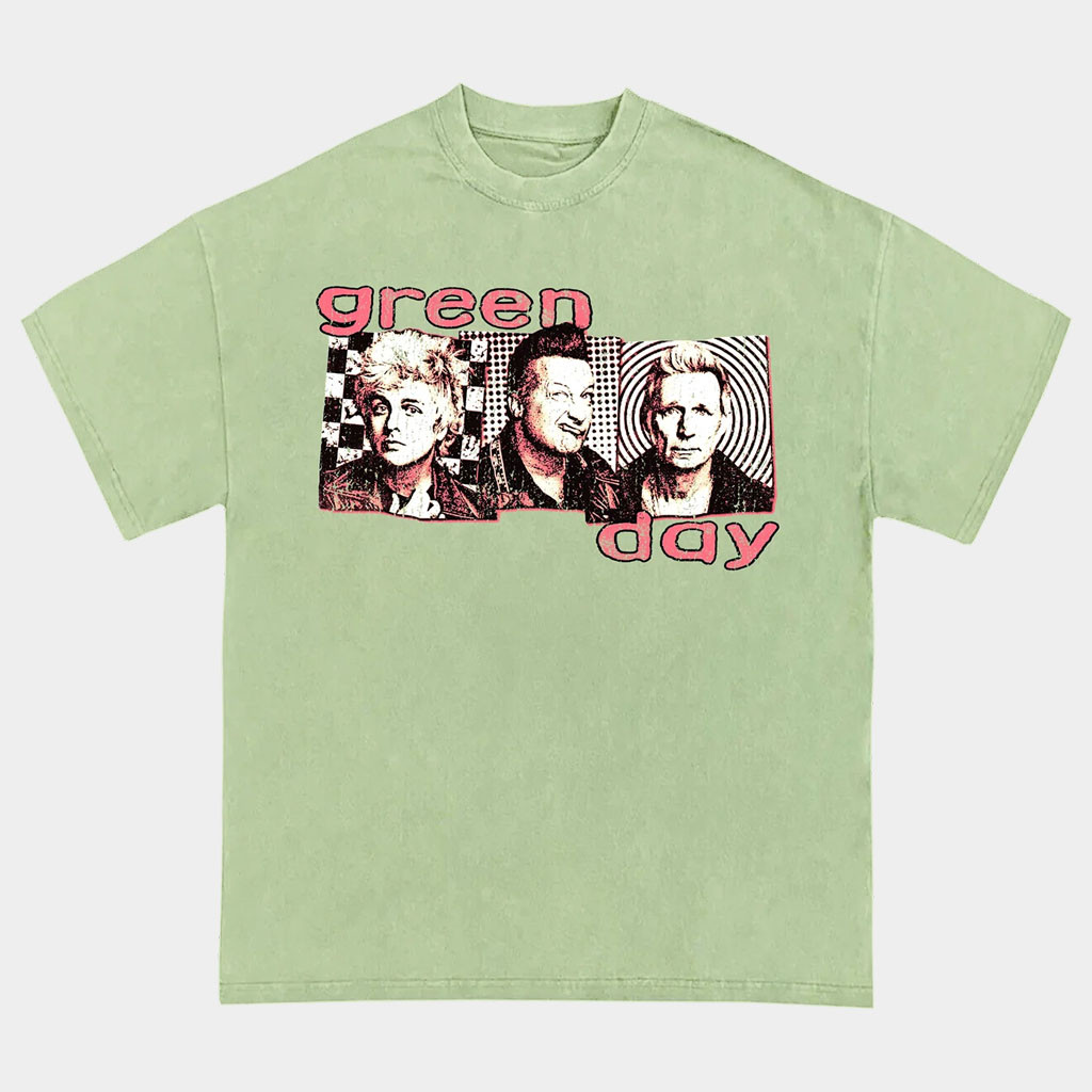 Green Day Merch Summer Photo T-Shirt Green Day Shirt Birthday Present For BFF