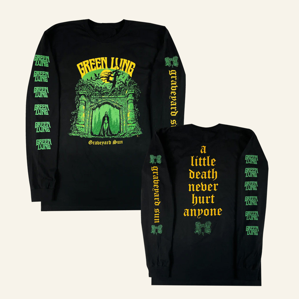 Green Lung Merch Graveyard Sun Black Long Sleeve Shirt Christmas Gifts For Young Men Green Lung Merch Graveyard Sun Black Long Sleeve Shirt Christmas Gifts For Young Men