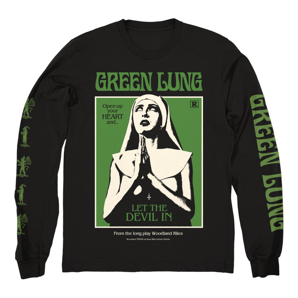 Green Lung Merch Let The Devil In Long Sleeve Shirt Green Lung Shirt Father's Day Gifts For Boyfriend Green Lung Merch Let The Devil In Long Sleeve Shirt Green Lung Shirt Father's Day Gifts For Boyfriend