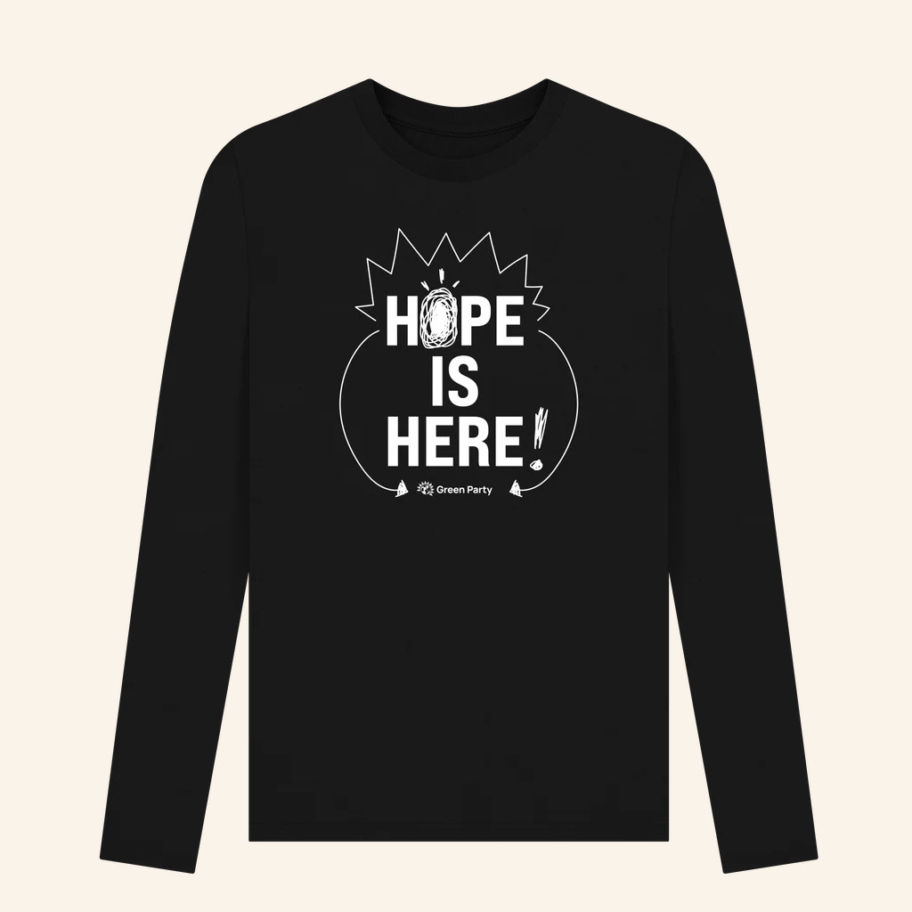 Green Party Merch Hope Is Here Long Sleeve Shirt Gifts Ideas For Sisters Green Party Merch Hope Is Here Long Sleeve Shirt Gifts Ideas For Sisters