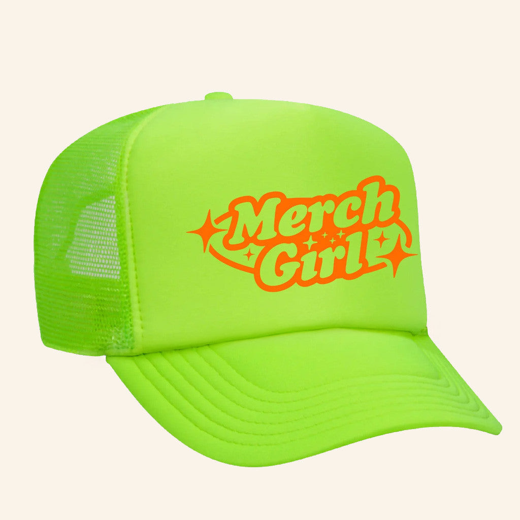 Green Room Revival Merch Merch Girl Foam Trucker Hat Gifts For Friends