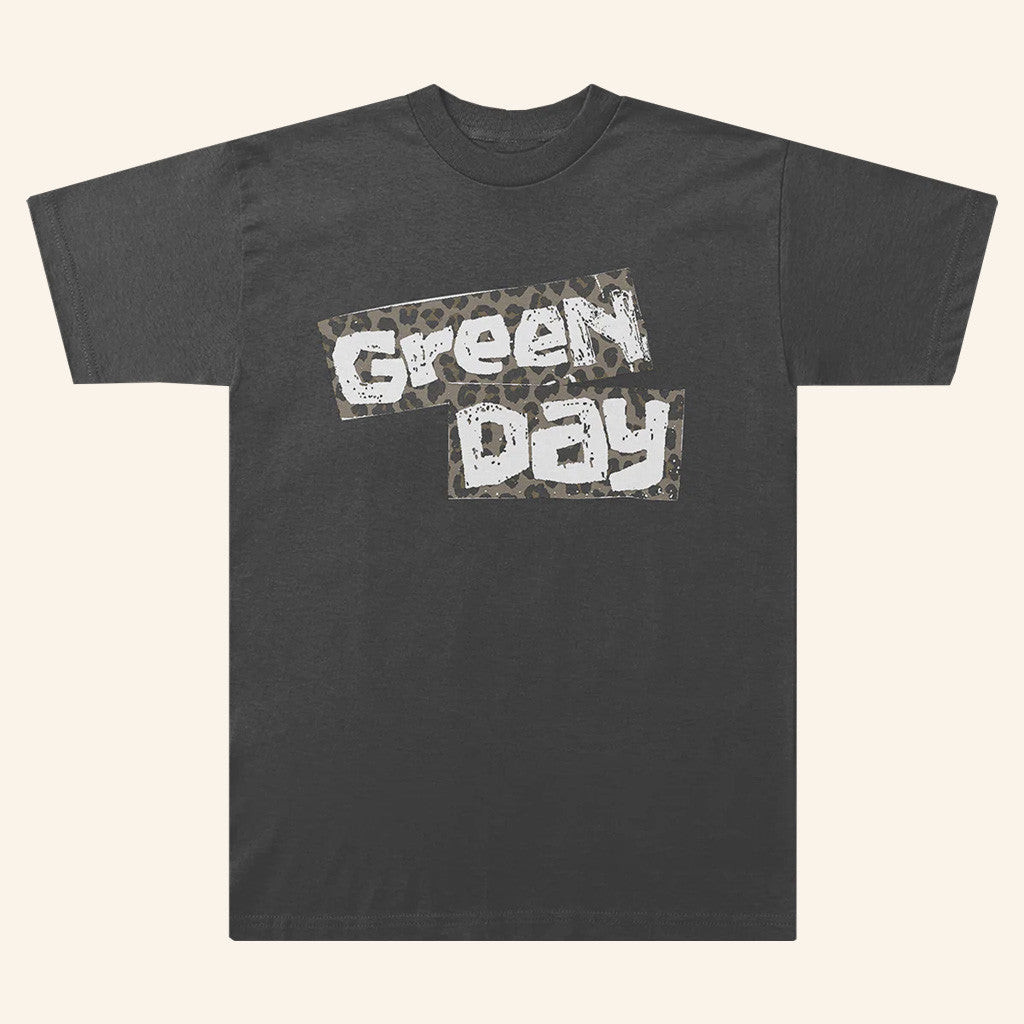 Greenday Merch Cheetah Logo T-Shirt Present For Husband Greenday Merch Cheetah Logo T-Shirt Present For Husband