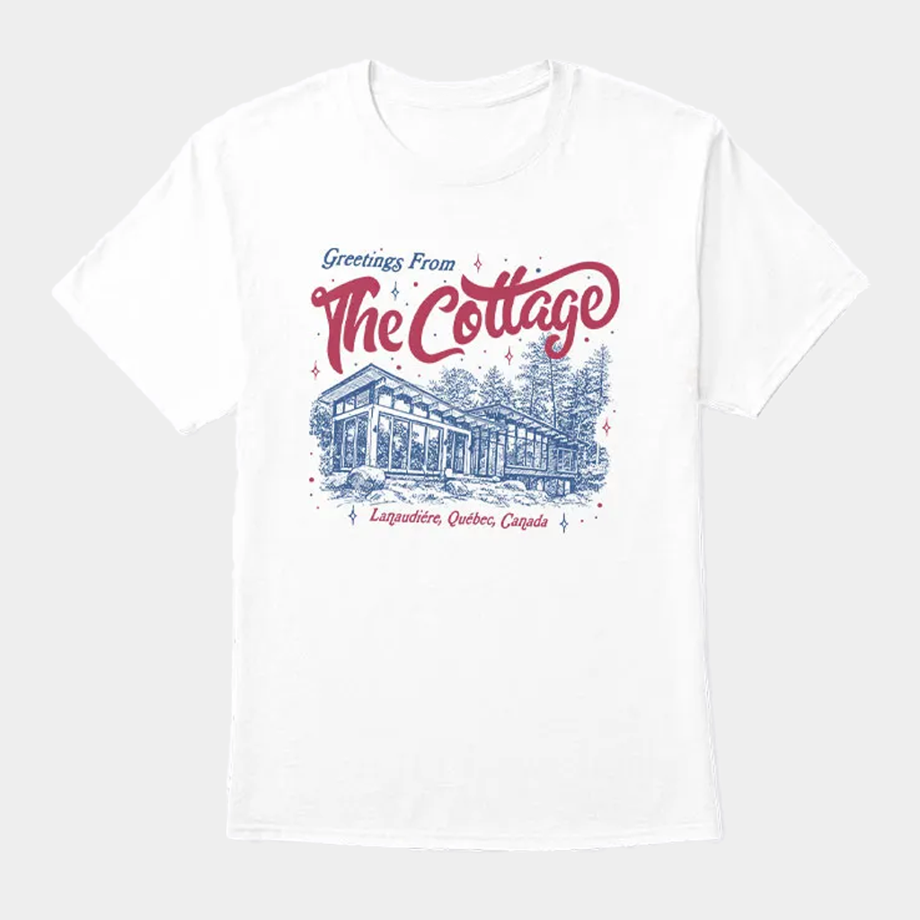 Greetings From Coming To The Cottage Canada T-Shirt Heated Rivalry Merch Gifts For Wife