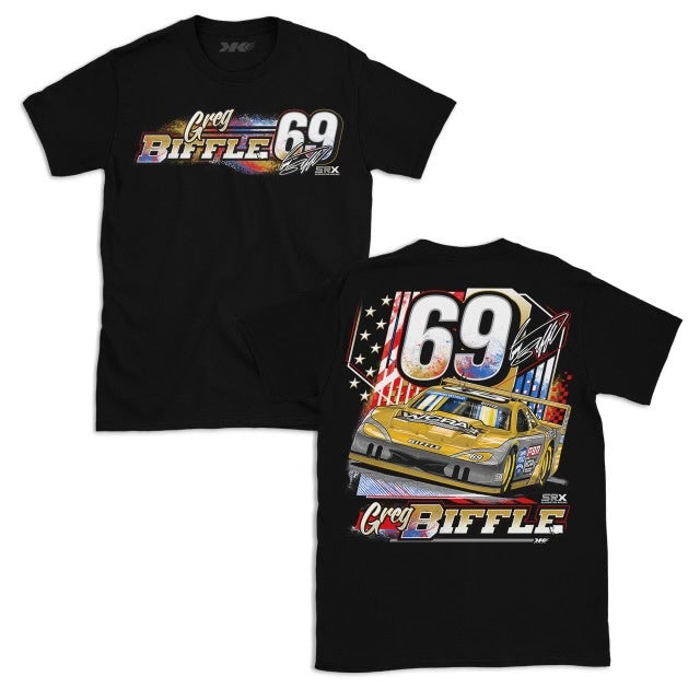 Greg Biffle Merch Greg Biffle 69 T-Shirt 2022 69 SRX Racer Clothes Unique Gifts For Boyfriend