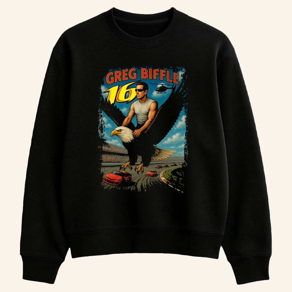 Greg Biffle Merch Greg Biffle Freedom 500 Eagle Sweatshirt Greg Biffle 16 Sweatshirt Gifts Greg Biffle Merch Greg Biffle Freedom 500 Eagle Sweatshirt Greg Biffle 16 Sweatshirt Gifts