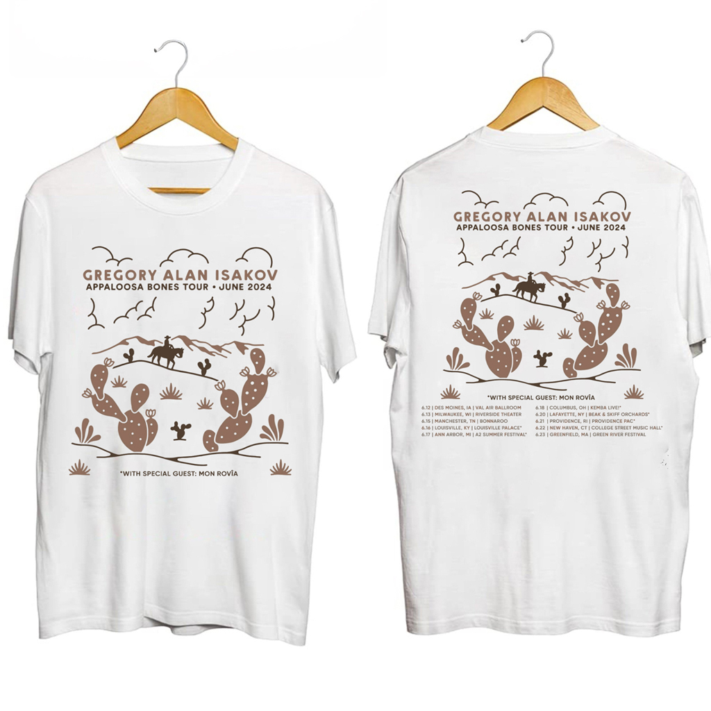 Gregory Alan Isakov 2024 Appaloosa Bones Tour Shirt Fan Merch Music Lover Gift Ideas For Him Gregory Alan Isakov 2024 Appaloosa Bones Tour Shirt Fan Merch Music Lover Gift Ideas For Him