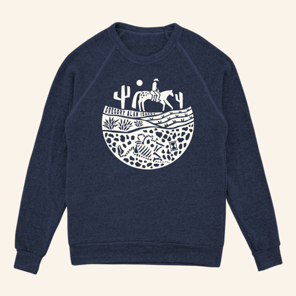 Gregory Alan Isakov Merch Appaloosa Woodblock Sweatshirt Gift Ideas For Husband