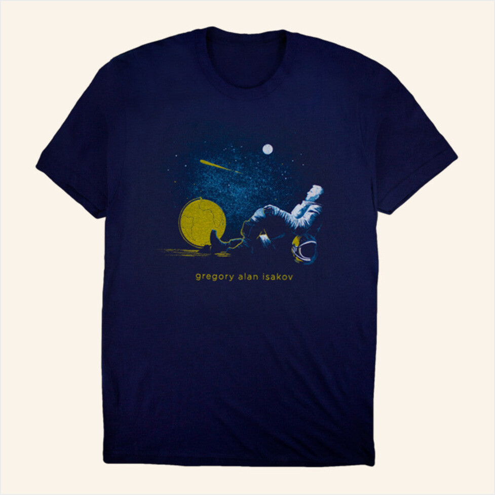 Gregory Alan Isakov Merch Astronaut T-Shirt Gift Ideas For Dad Birthday Gifts For Best Friend