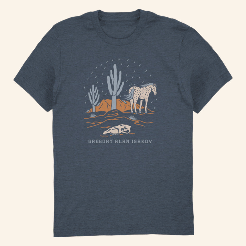 Gregory Alan Isakov Merch Desert Rain T-Shirt Gift Ideas For Husband Gregory Alan Isakov Merch Desert Rain T-Shirt Gift Ideas For Husband