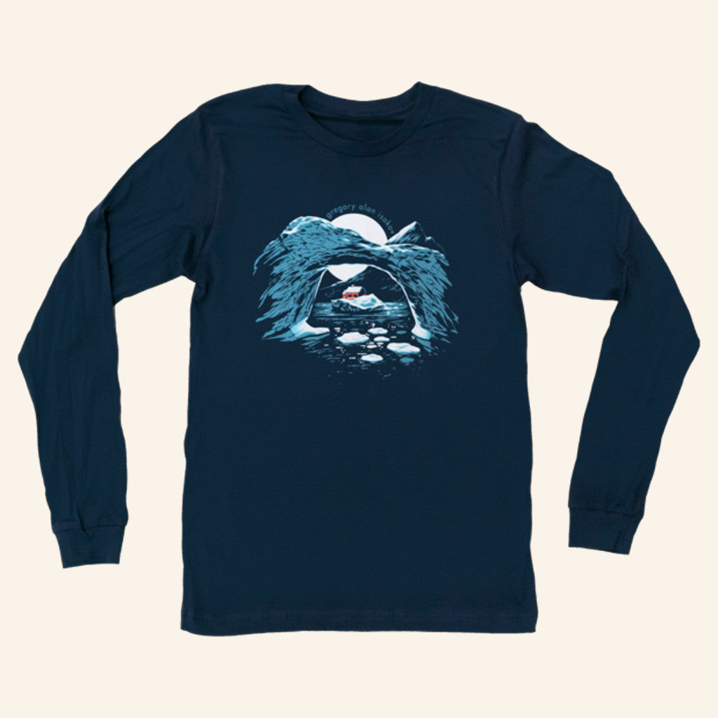 Gregory Alan Isakov Merch Ice Long Sleeve T-Shirt Present For Husband Gregory Alan Isakov Merch Ice Long Sleeve T-Shirt Present For Husband