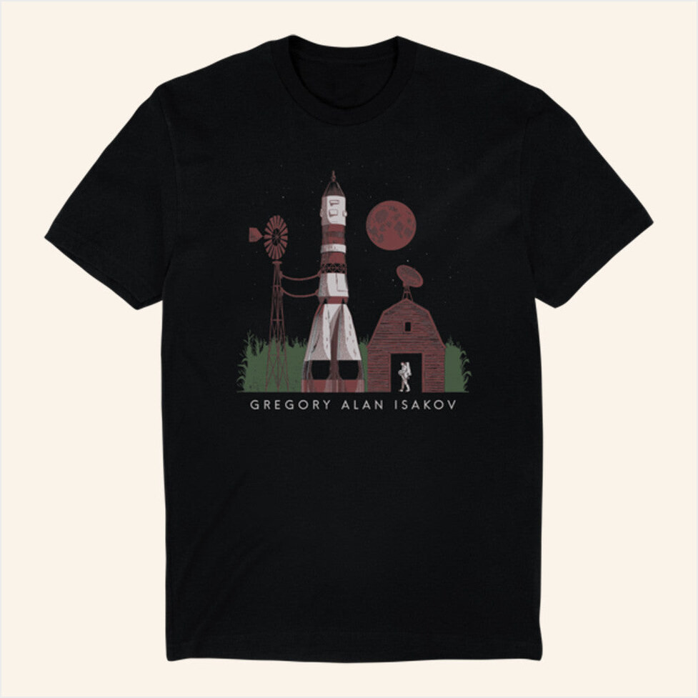Gregory Alan Isakov Merch Space Farm T-Shirt Gifts For My Husband Birthday Gifts For Fans