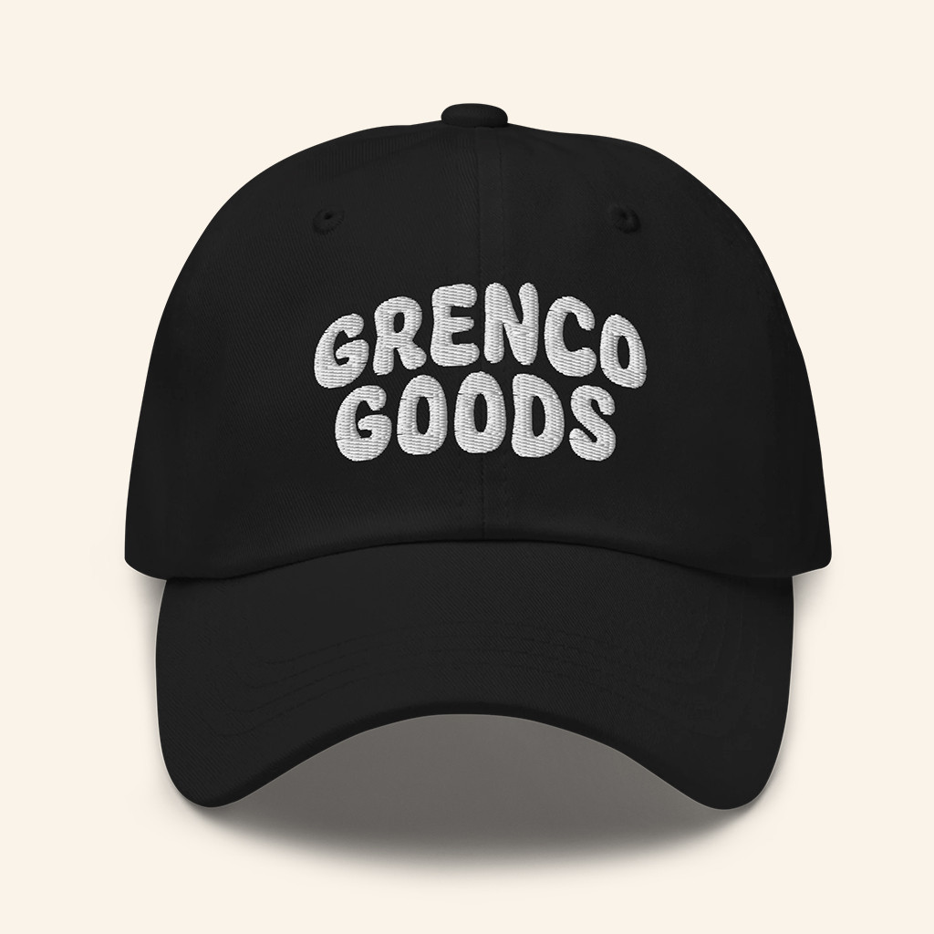 Grenco Goods Merch Grenco Goods Logo Hat Best Gifts For Dudes