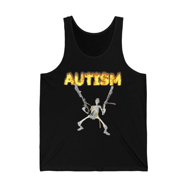 Greta Thunberg Autism Merch Greta Thunberg Autism Skeleton Tank Top