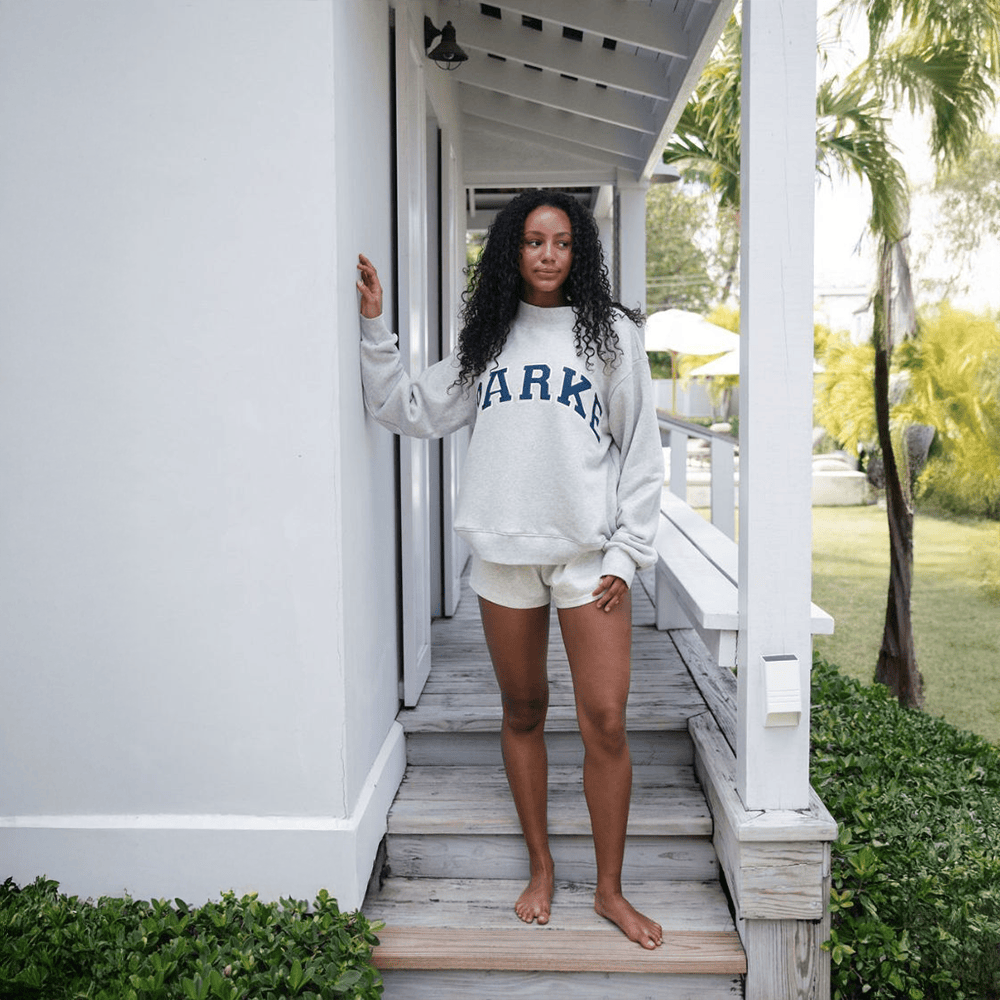 Grey Parke Sweatshirt Parke Summer Drop Gifts For Sister